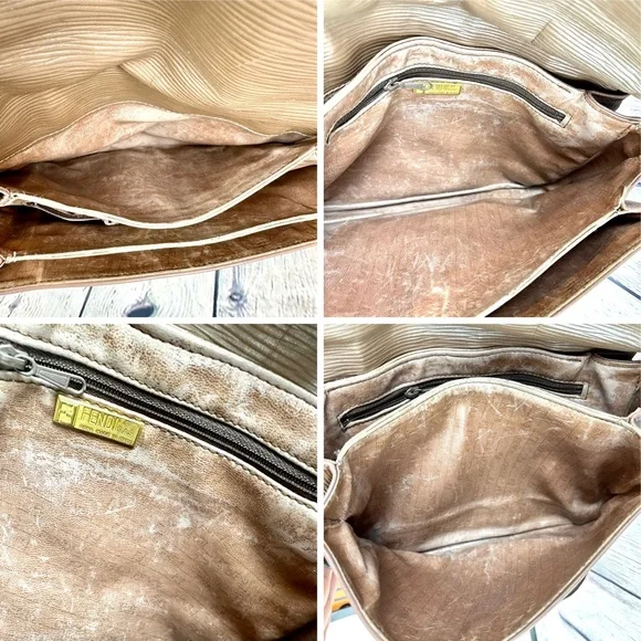 FENDI vintage Zucca canvas crossbody bag - Picture 12 of 15